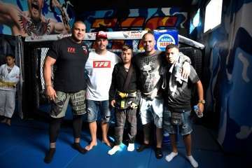 El Club Taz Jinámar participó este sábado en el I Encuentro Joven Brazilian Jiu Jitsu, en la capital grancanaria (Foto TA)